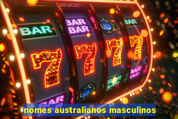 nomes australianos masculinos