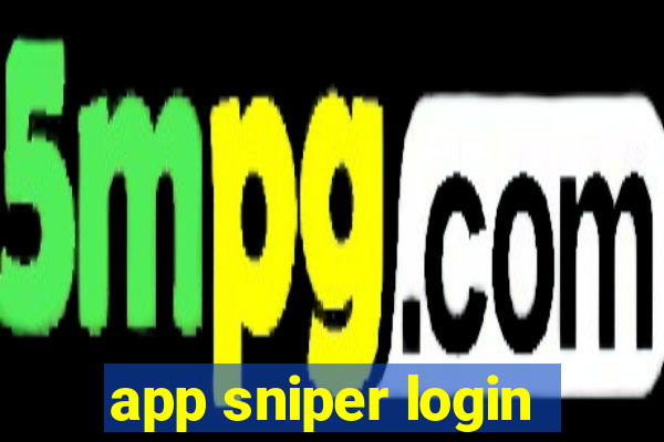 app sniper login