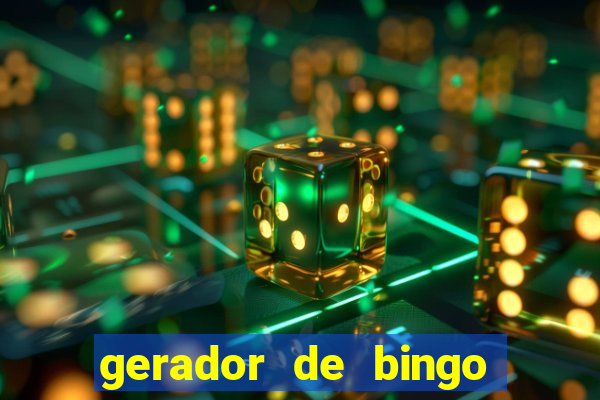 gerador de bingo cha de bebe